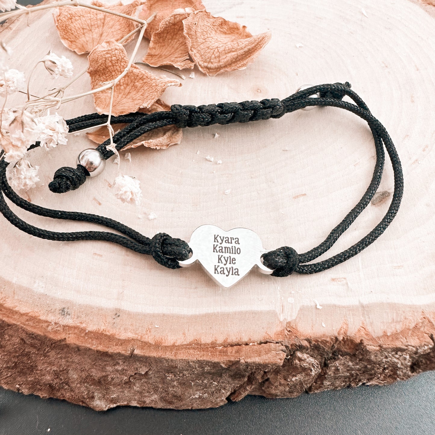 HEART CORD BRACELET