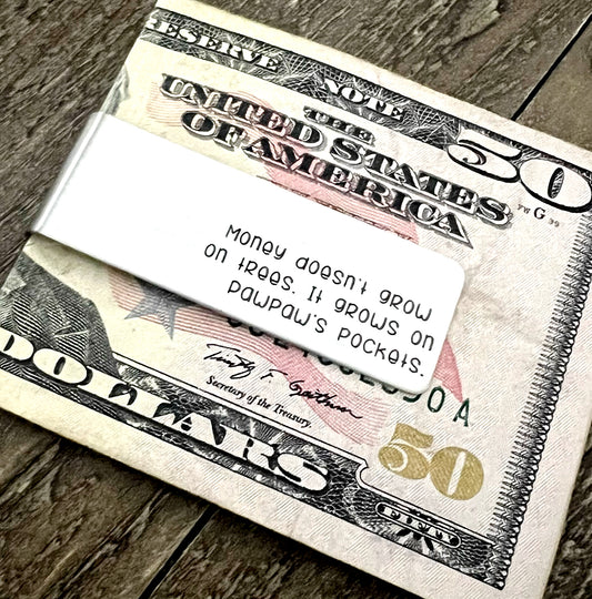 MONEY CLIP PERSONALIZED BOTH SIDES