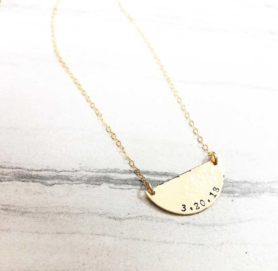 HALF MOON NECKLACE