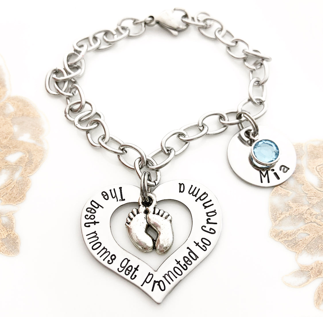 OPEN HEART BRACELET