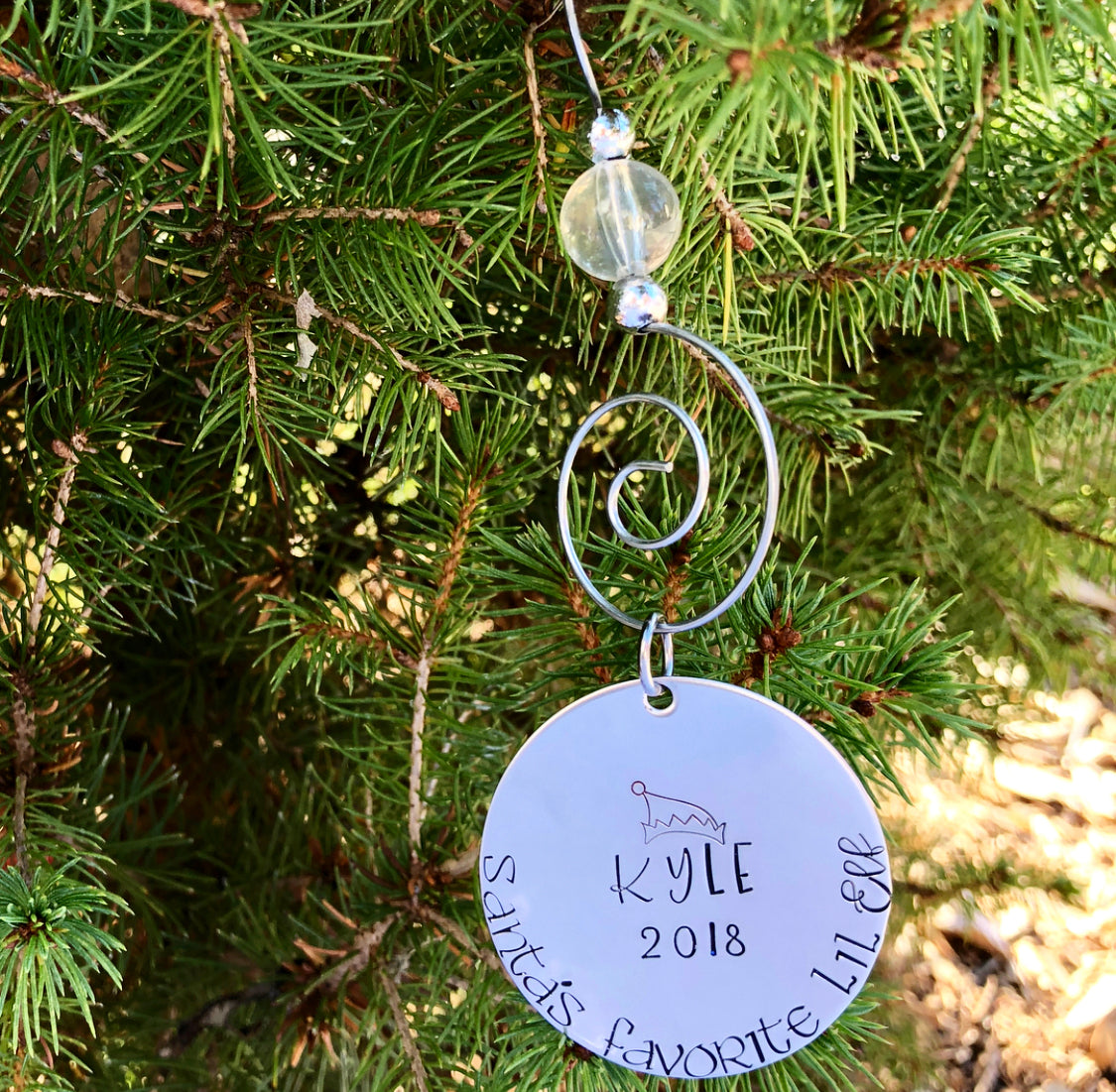 ELF DISK ORNAMENT