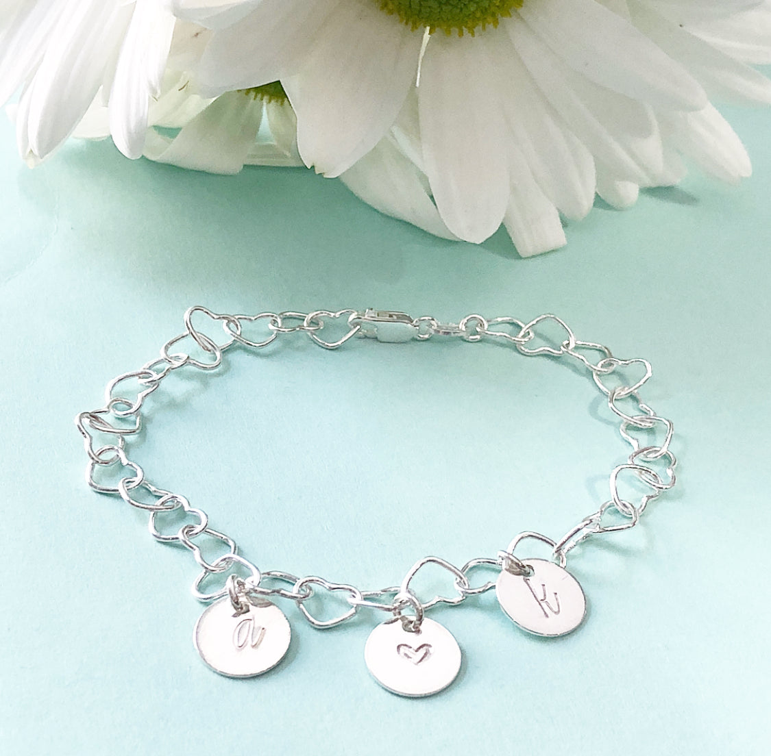 HEART CHARM LOVE BRACELET