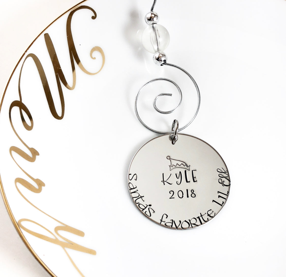 ELF DISK ORNAMENT
