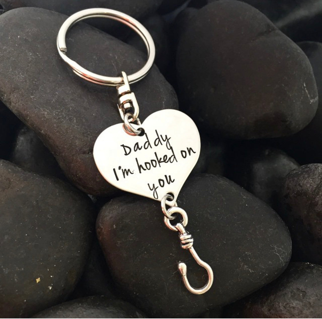 HOOKED ON YOU KEYCHAIN