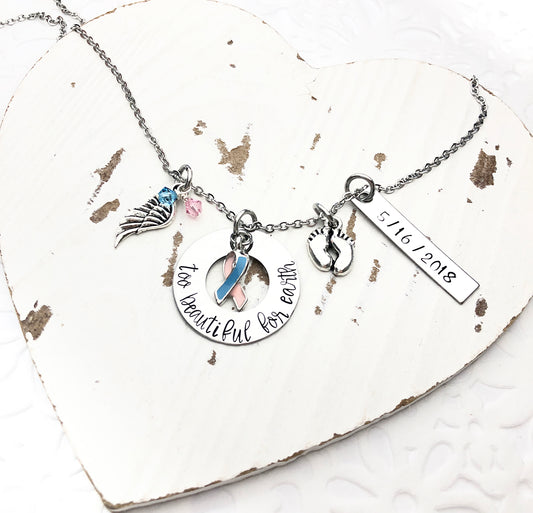 TOO BEAUTIFUL FOR EARTH NECKLACE