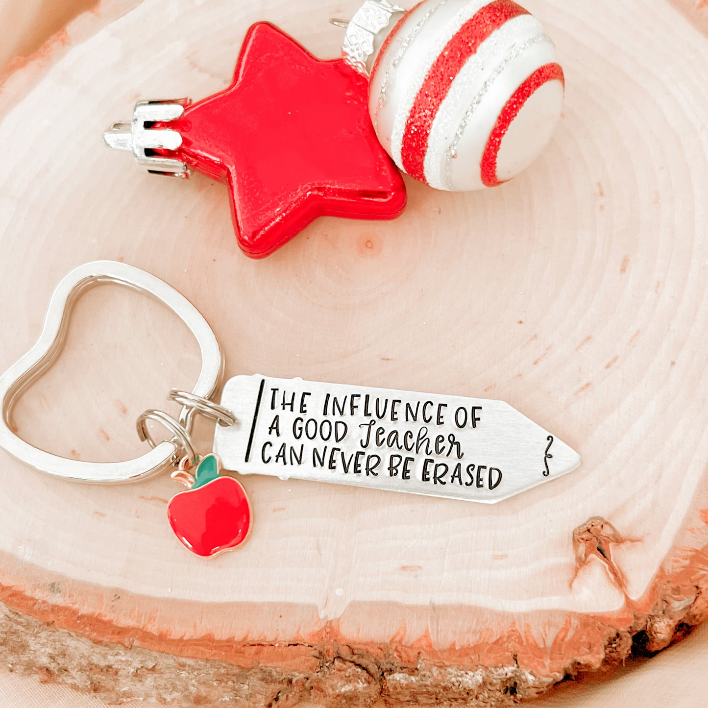 TEACHER INFLUENCE PENCIL KEYCHAIN