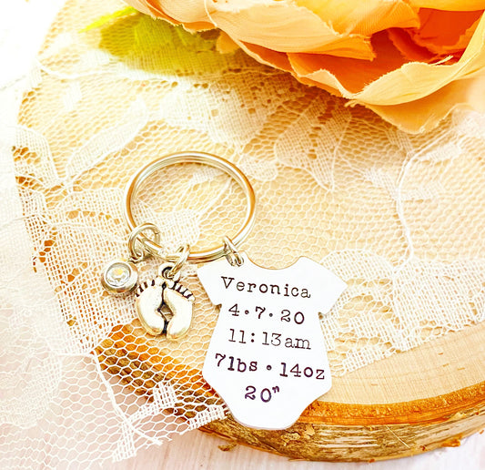 BABY ONESIE KEYCHAIN