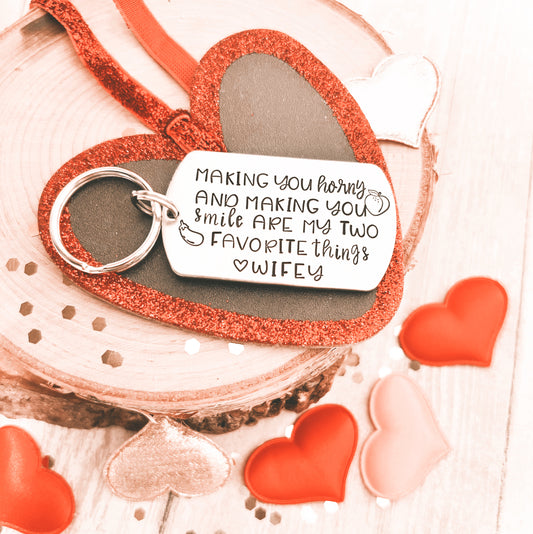 FAVORITE THINGS KEYCHAIN