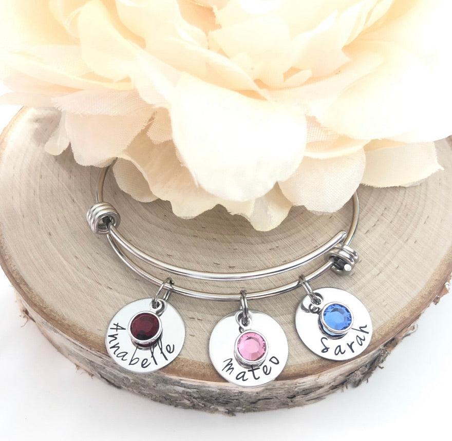 DISK CHARM BANGLE