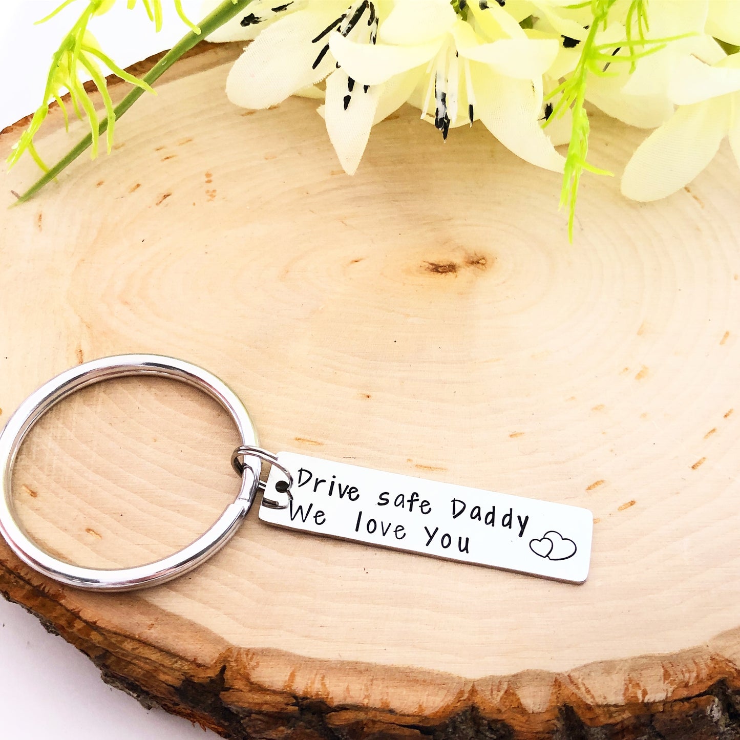 RIDE/DRIVE SAFE BAR- KEYCHAIN