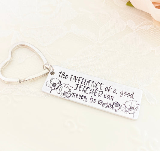 TEACHER-INFLUENCER KEYCHAIN