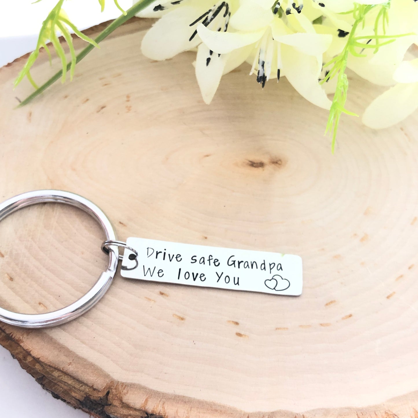 RIDE/DRIVE SAFE BAR- KEYCHAIN