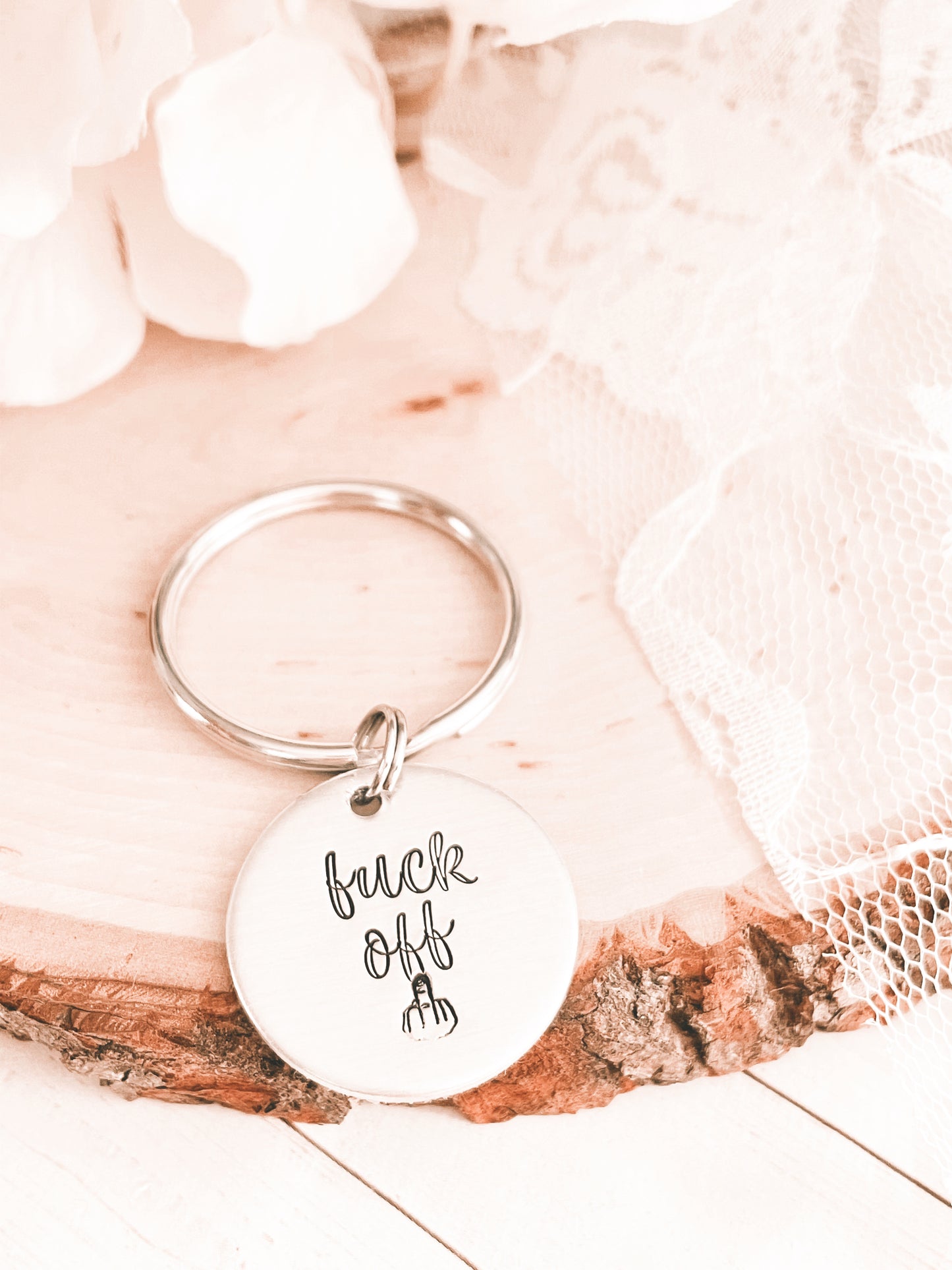 F*CK OFF KEYCHAIN
