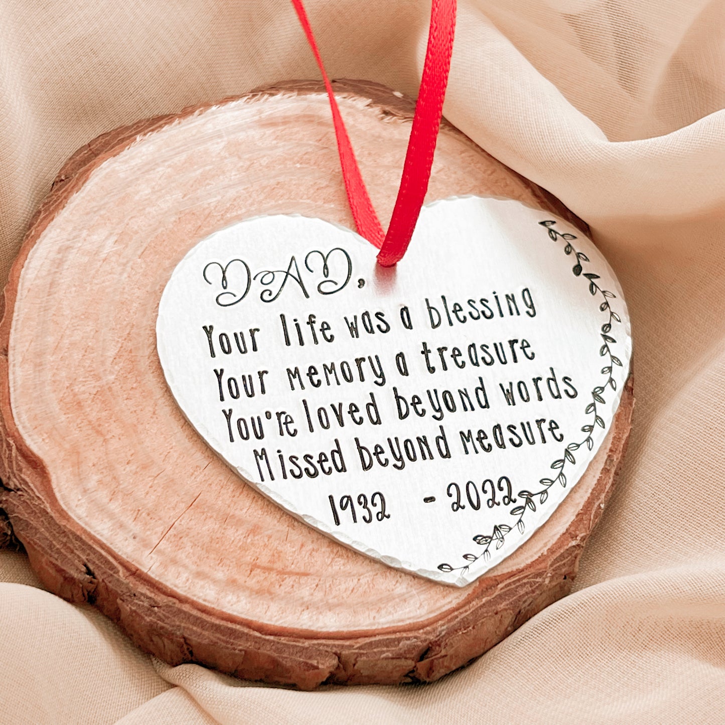 IN MEMORY ORNAMENT