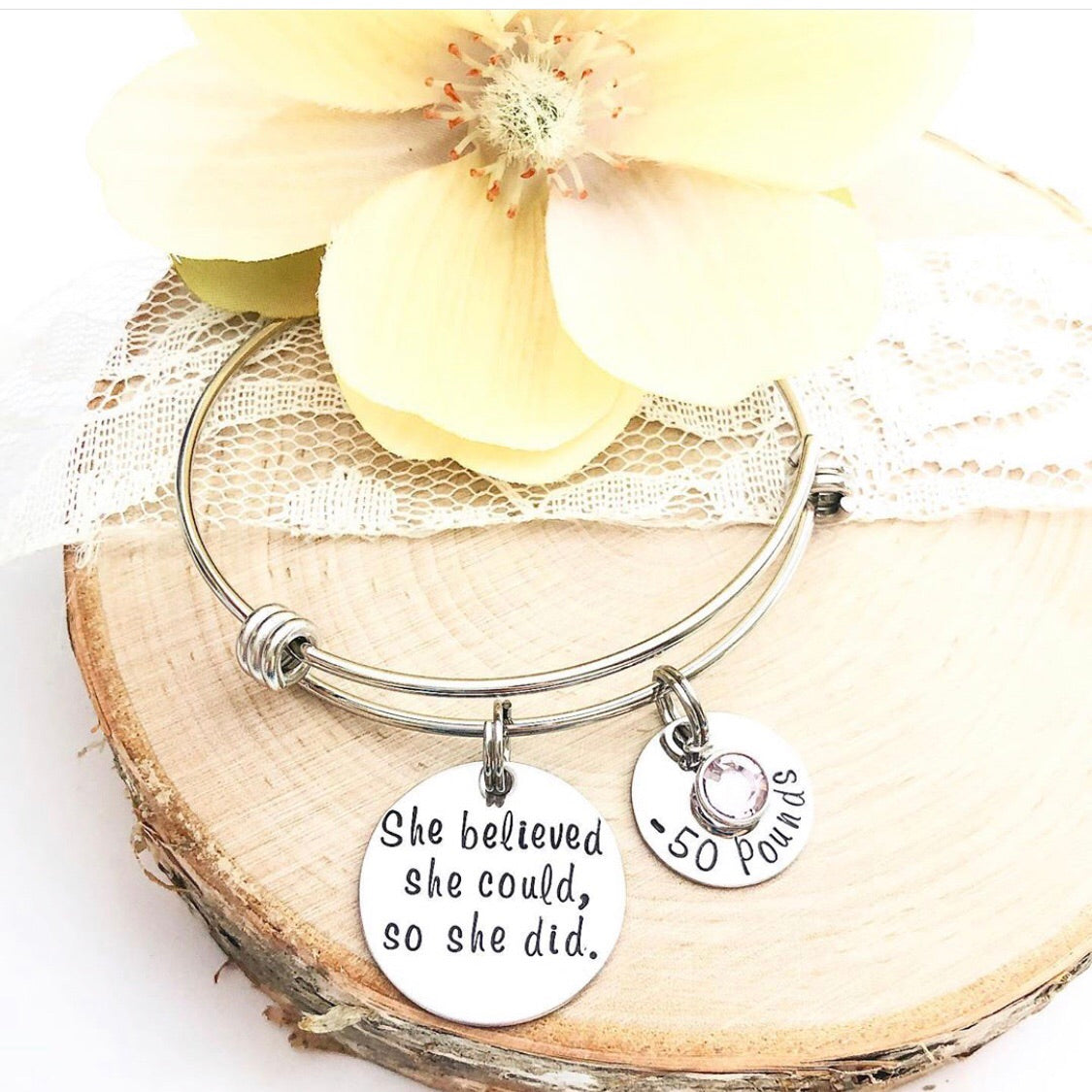 SHE BELIEVED SHE COULD BANGLE