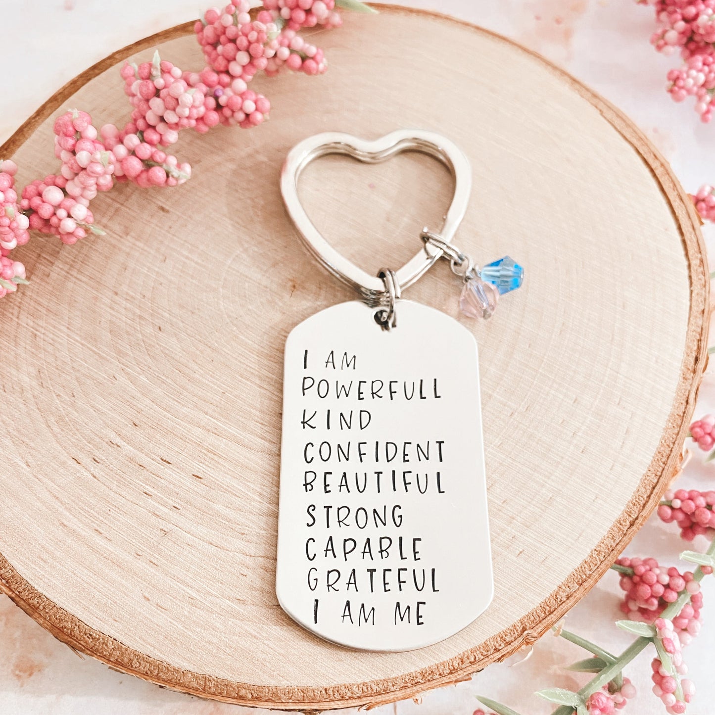I AM ME KEYCHAIN