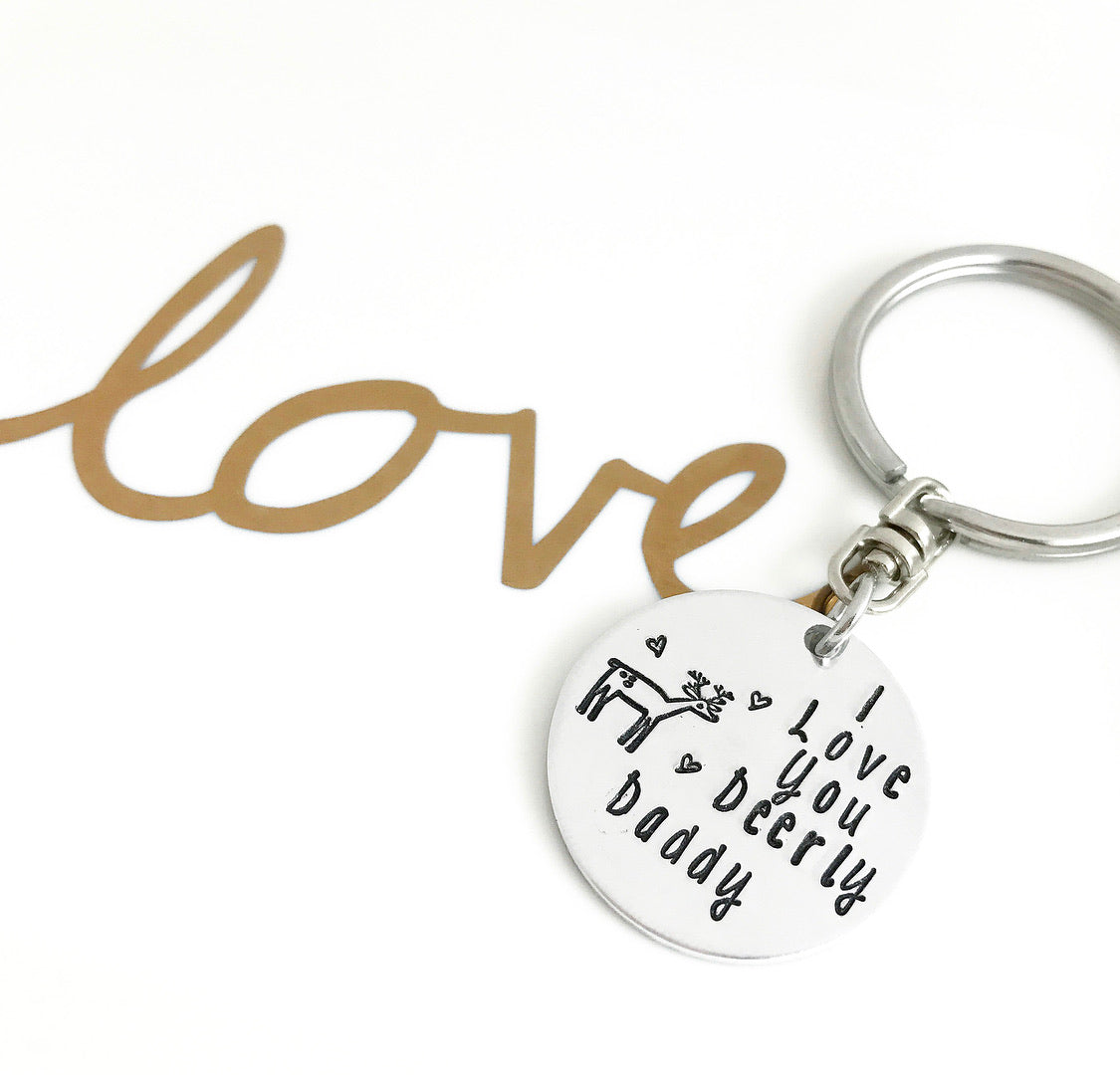 DEER LOVE KEYCHAIN