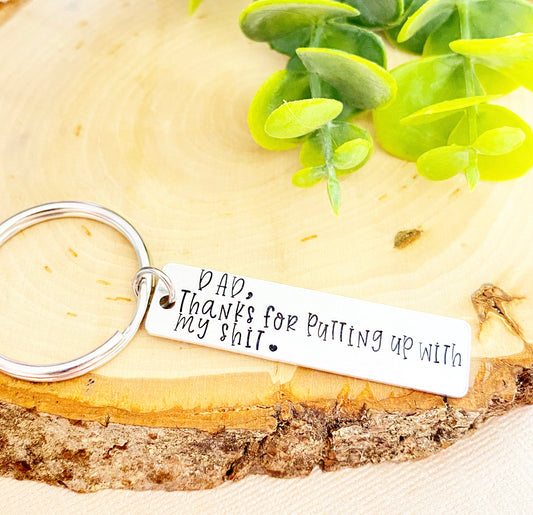 THANKS FOR PUTTING UP