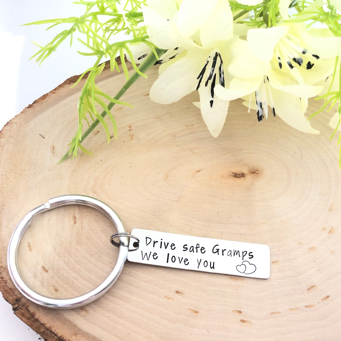 RIDE/DRIVE SAFE BAR- KEYCHAIN
