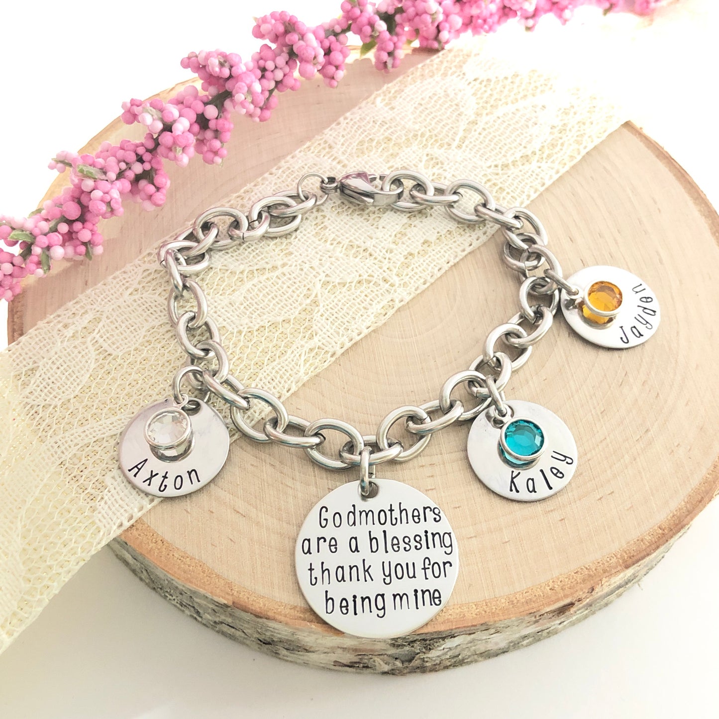 CUSTOMIZE DISK BRACELET