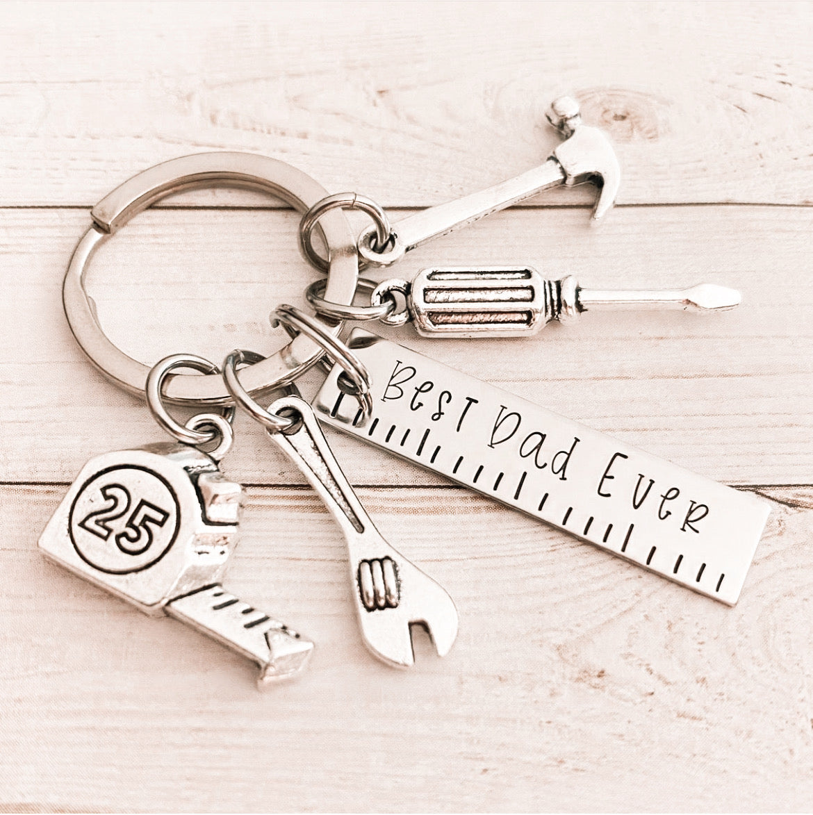 CONSTRUCTION BAR- KEYCHAIN