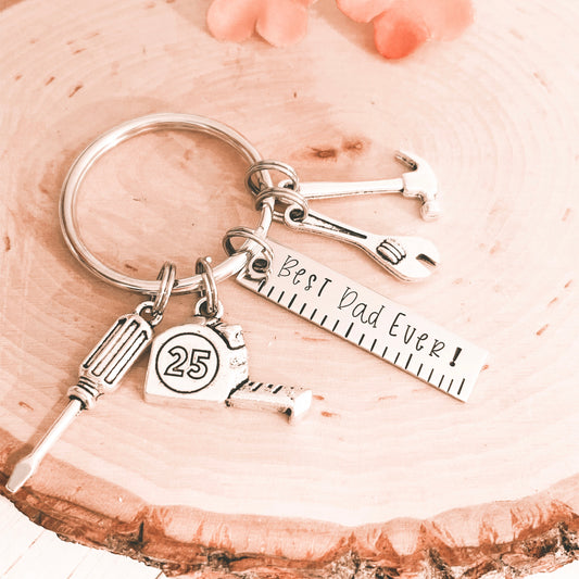 CONSTRUCTION BAR- KEYCHAIN