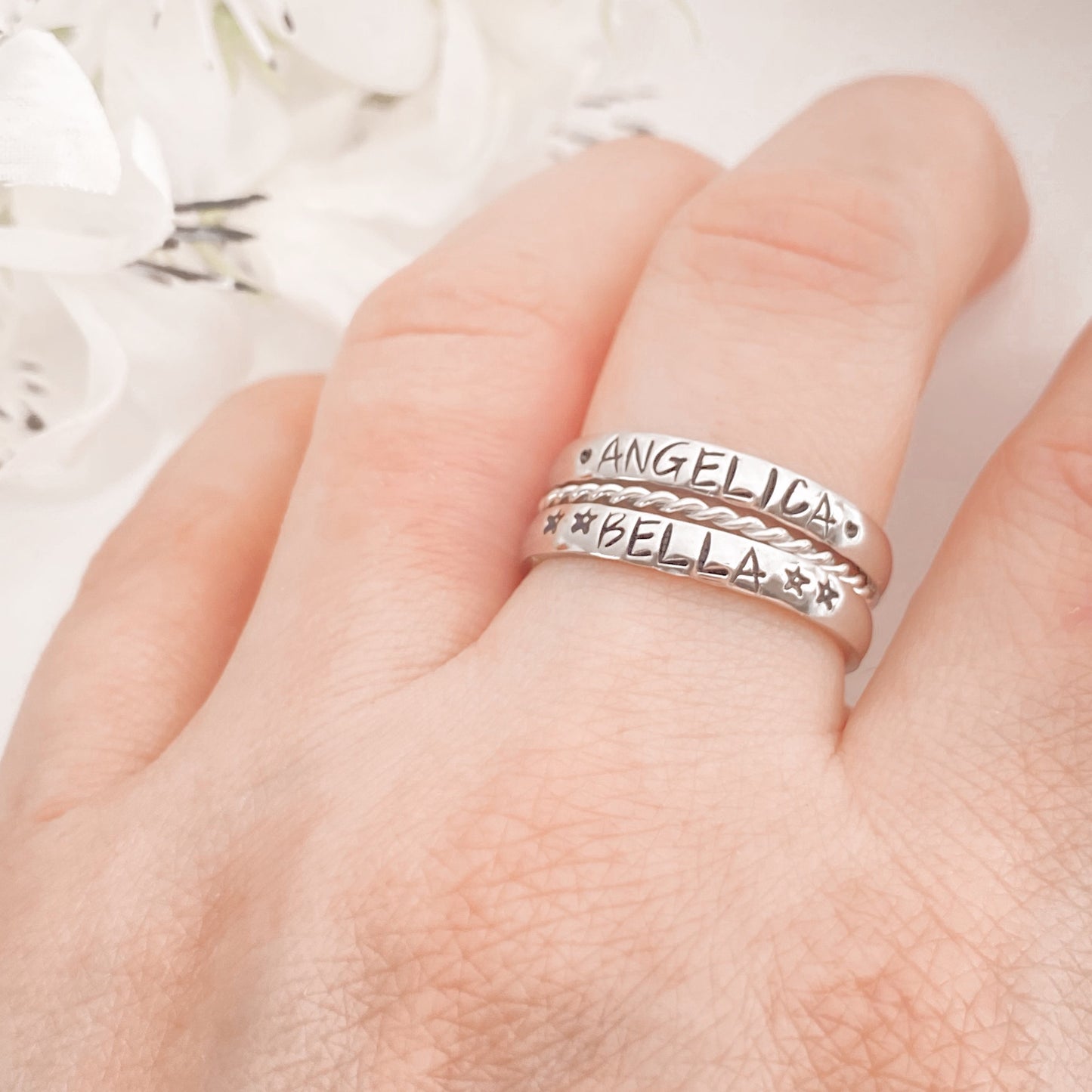 STACKABLE RING WITH SPACER