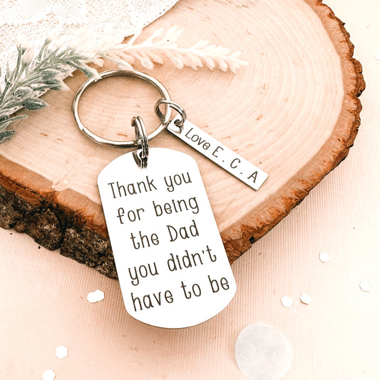 STEP FATHER KEYCHAIN