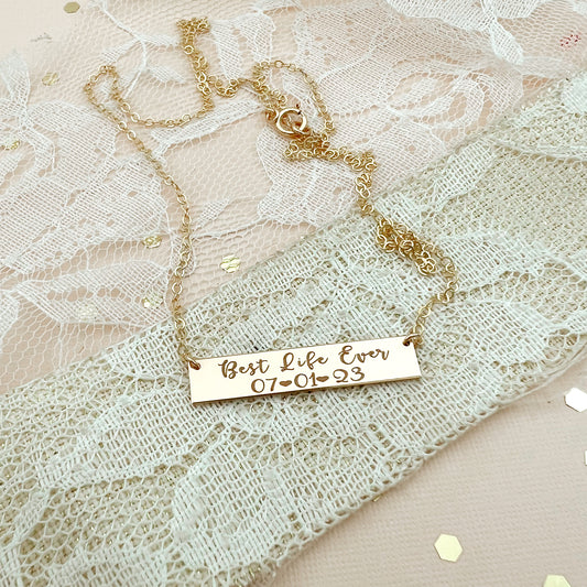 LAYLA BAR NECKLACE