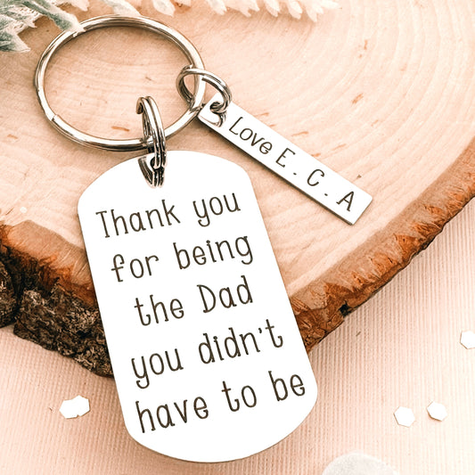 STEP FATHER KEYCHAIN