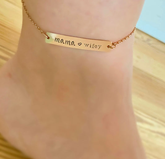 BAR BRACELET/ANKLET