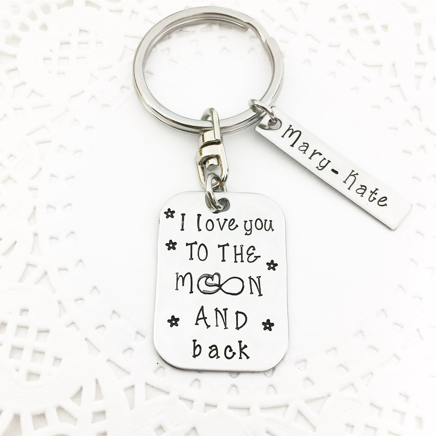 I LOVE YOU TO THE MOON