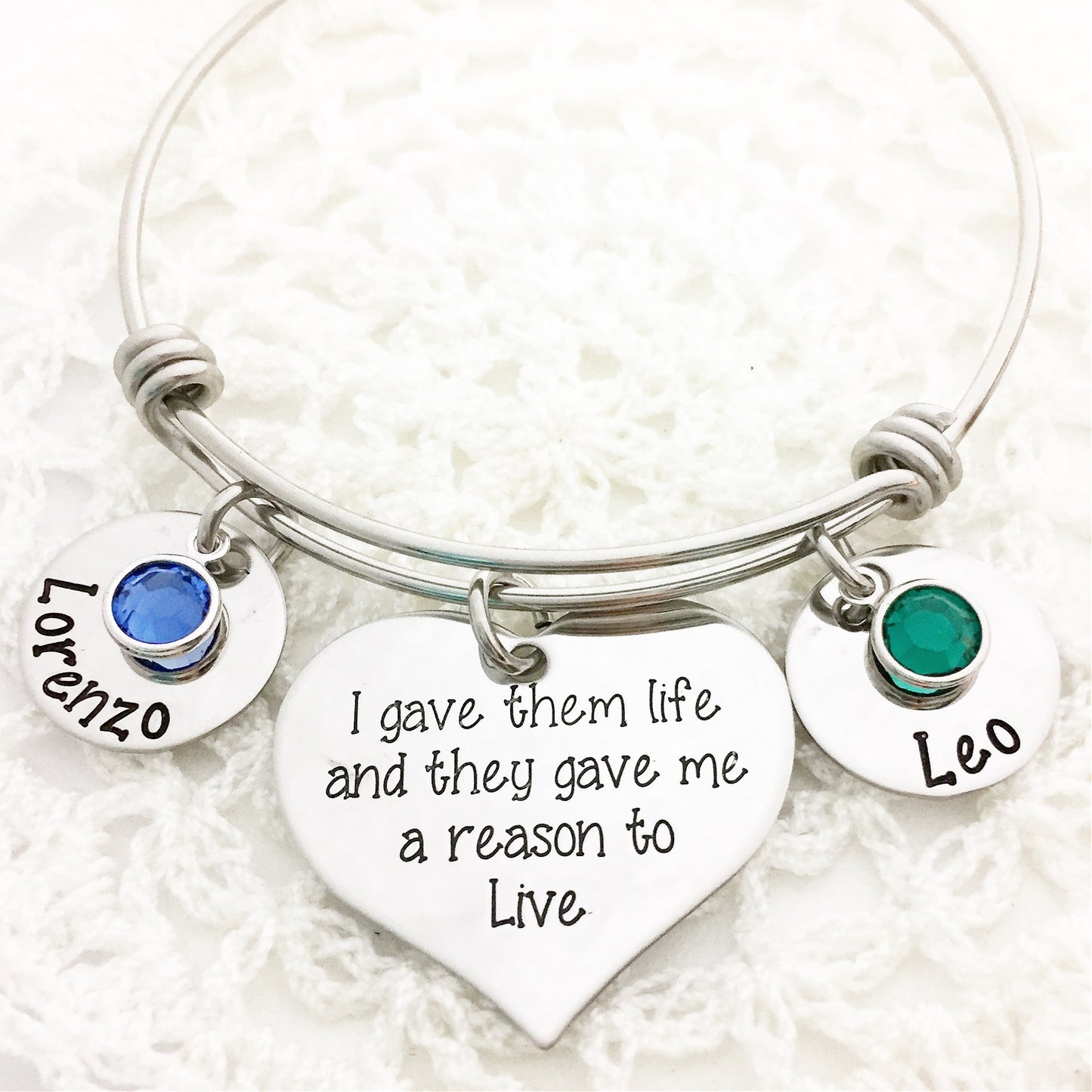 I GAVE THEM LIFE BANGLE