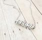 SPIRAL MESSAGE NECKLACE