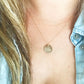 ALLURA DISK NECKLACE