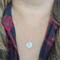 ALLURA DISK NECKLACE