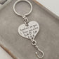 HOOKED ON YOU KEYCHAIN