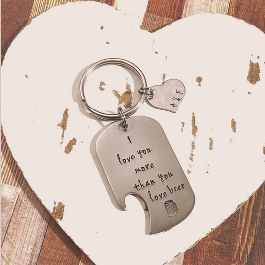 I LOVE YOU MORE BOTTLE OPENER