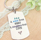 COLORFUL DOG TAG KEYCHAIN