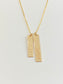 ALIZA VERTICAL BAR NECKLACE