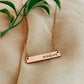RESILIENT BAR NECKLACE