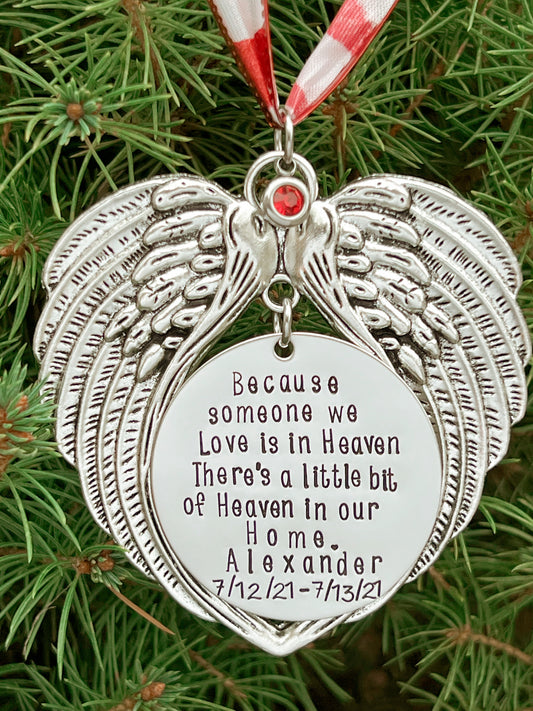 WINGS ORNAMENT WITH DISK