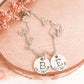 INITIAL AND DATE- DISK NECKLACE
