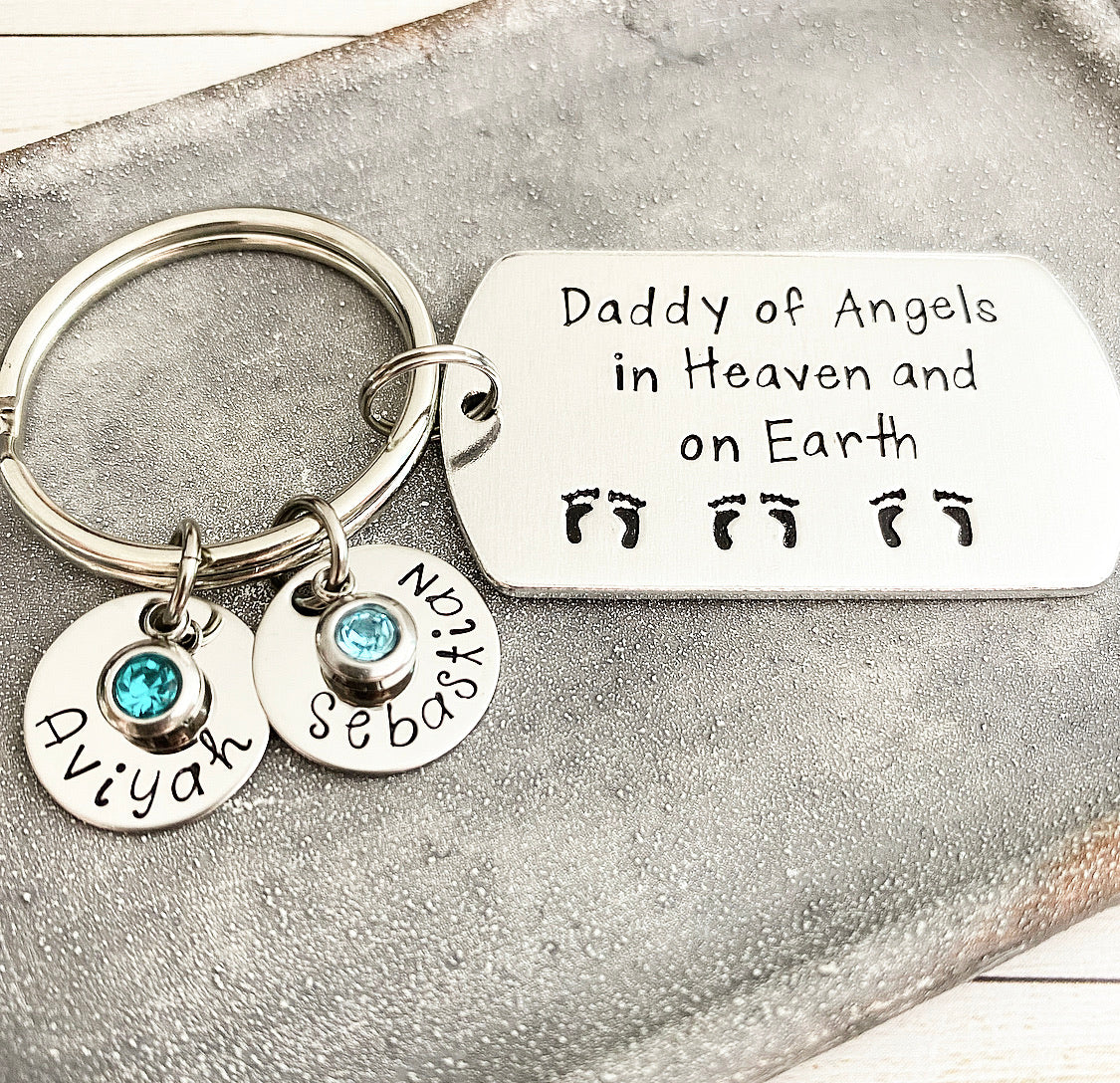 ON HEAVEN AND ON EARTH KEYCHAIN