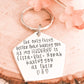HUSBAND AND FATHER KEYCHAIN